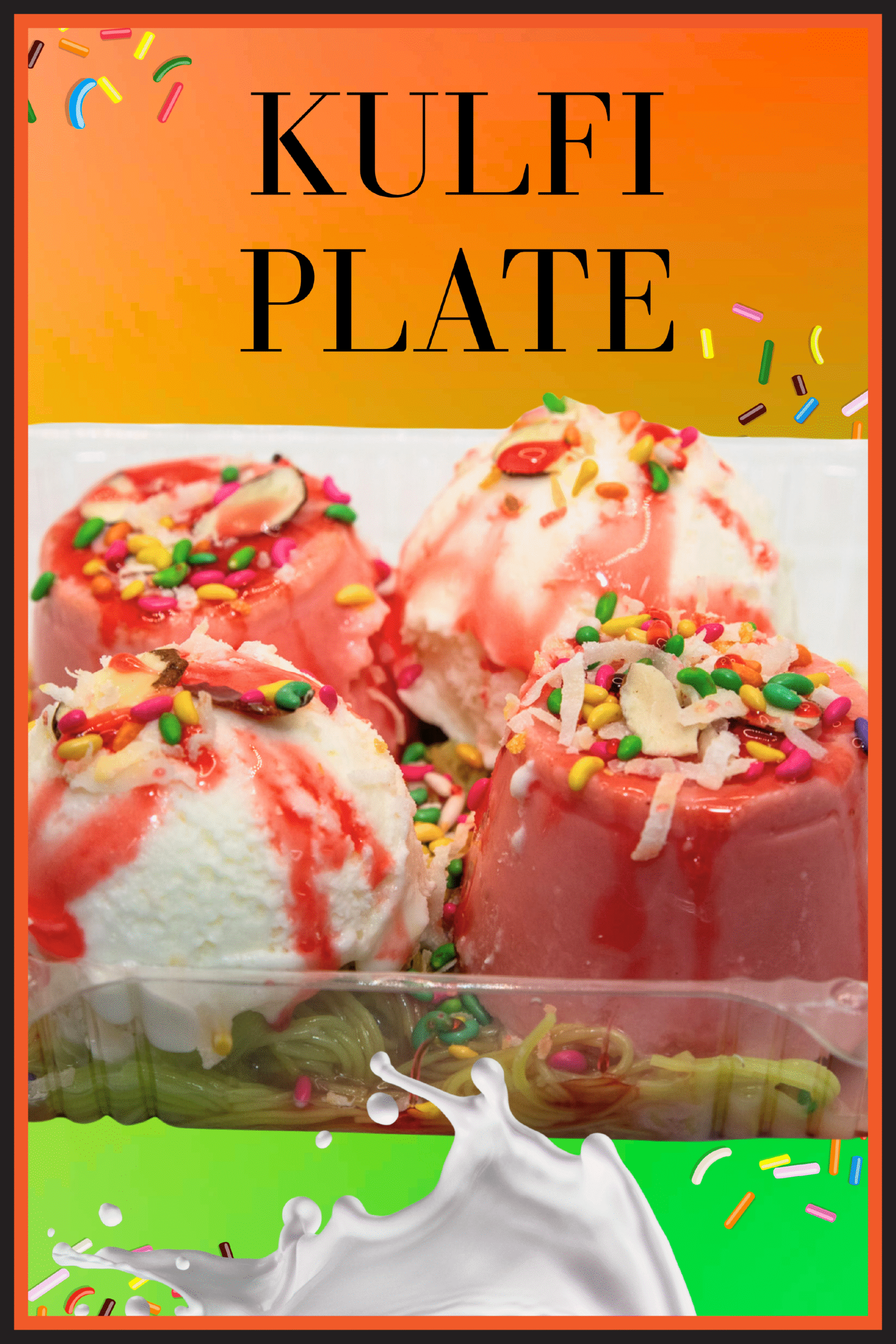 Kulfi Plate
